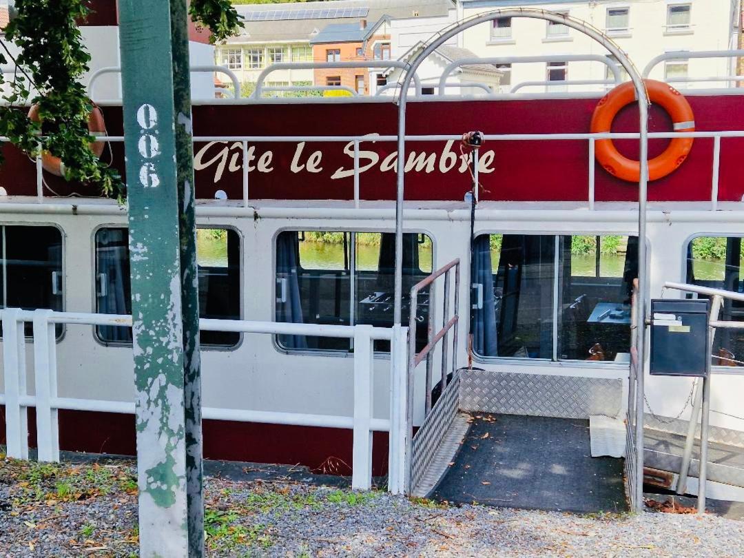 Gite Le Sambre Thuin Exterior foto